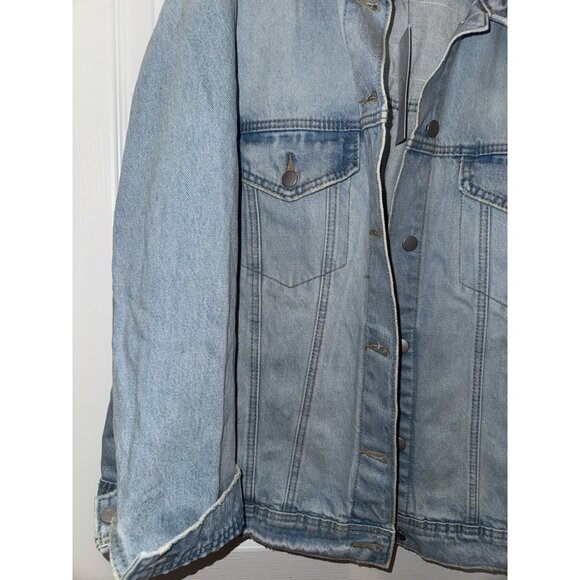 Ingrid+Isabel Mama Denim Jacket XXL Light wash Brand New - Picture 3 of 12